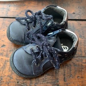 Lil Paolo Leather/Suede Baby Shoes